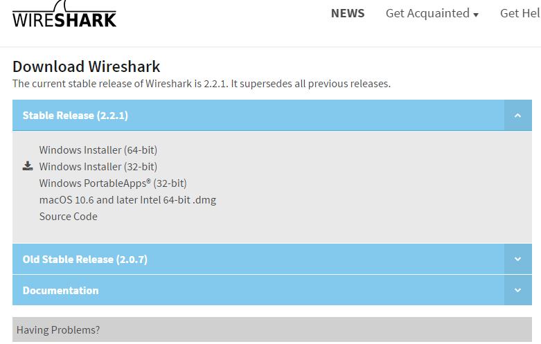 다. 분석도구활용 1) WireShark 사용 패킷분석하기위해먼저 wireshark 다운받은후압축을해제하면 [ 그림