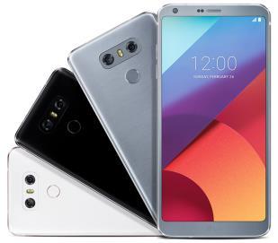 도표 63 LG 전자 G, V 시리즈주요스펙 LG V3 LG G6 LG V2 출시일 217.8 217.3 216.9 디스플레이 6. 18:9 QHD+ FullVision Display (288 x 144, 538ppi) 5.7 18:9 QHD+ FullVision Display (288 x 144, 564ppi) 5.