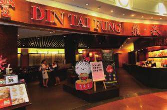 3) 주요에스닉식당소개 1 딘타이펑 (Din Tai Fung) 홈페이지 : http://www.dintaifung.co.