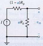 potentiometer (b)an equivaent circuit