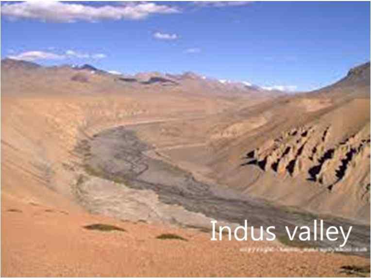 Neolithic villages west of Indus river valley