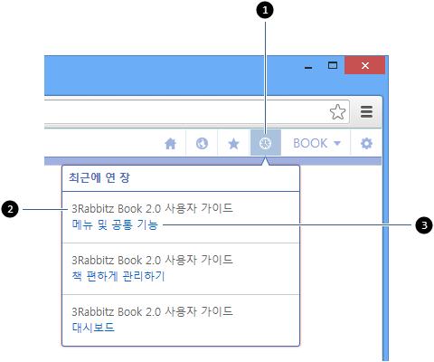 22 대시보드 3.7 최근에연문서 대시보드에서최근에연문서목록을확인할수있습니다. 그림 3-4 최근에연문서 1 아이콘을클릭하면최근에연문서목록이나타납니다.