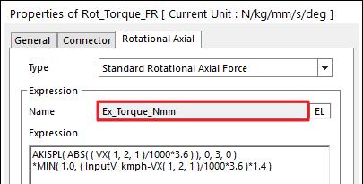Expression List 대화상자가나타나면, List 에서 Ex_Torque_Nmm 를활성화시킨후 OK 를클릭합니다. 4.
