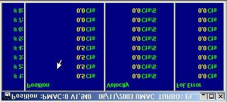 CEM-Clipper Stepper Sequence(Motor ) ( ) Tip 1. I70n8 0 1. Paremeter No 2. Micro Step Drive Step Drive( 0.72 / 1 Pulse) Ixx64-8. 1 No Direct PWM ( ) (Turbo Setup Manual ) Yes Jog Mode Test 3.