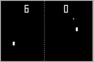 The Game Begin: 1971-1977 1972 Bushnell 은 Atari 사를시작. Atari 이름은 단수 라는뜻을가진바둑 (GO game) 용어의일본식표기. 단수란상대방의돌을에워싼형태 ( 즉, 바둑판에돌을가져갈위험에처한일촉즉발의상태를의미 ). Bushnell은 Al Alcorn를게임프로그래머로고용하여연습삼아간단한비디오테니스게임을개발하게함.