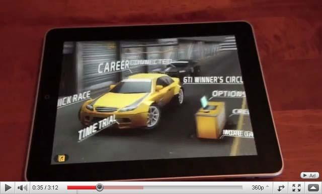ipad Real Racing HD (by