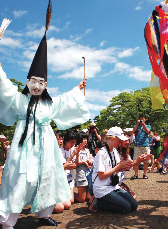 Gangneung Danoje 강릉단오제 The Gangneung Danoje Festival was designated a Masterpiece of the Oral and Intangible Heritage of Humanity by UNESCO in 2005 and Important Intangible Cultural Property No.