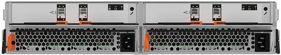 익스펜션인클로져후면 - 12F, 24F 익스펜션인클로져후면 Two 12Gbps SAS ports (connections to expansions) Power