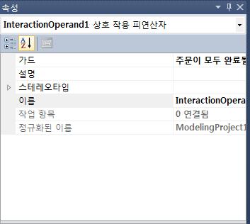 5. Visual Studio 2010 Modeling 63 주문에대핚루프작업이완료되었다면,