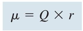 10.2 쌍극자모멘트 쌍극자모멘트 (dipole moment, μ): 전하량 Q 와전하사이의거리 r 의곱. 단위 : D (Debye) 분자의전기적성질은쌍극자모멘트로서설명된다. 이것은벡터 (vector) 의성질을가진다.