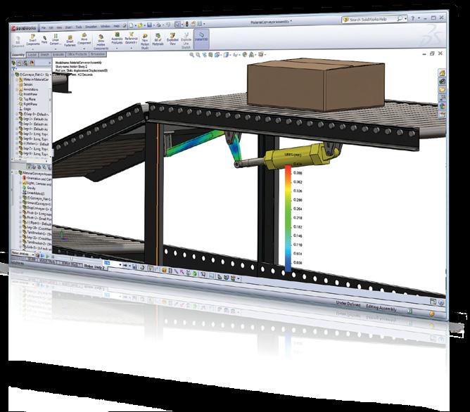 " 혁신은우리가시장에서높은점유율을확보하는데도움이되었으며, SOLIDWORKS 소프트웨어는우리가자유롭게혁신을추진할수있도록지원하는도구중하나입니다.