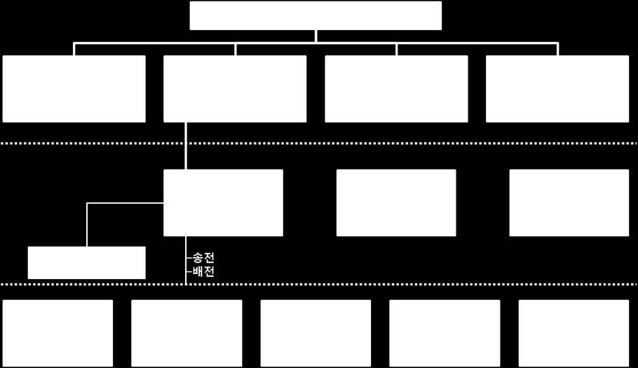 라오스전력산업구조 < 라오스전력산업구조 > ㅇ라오스전반적인전력산업은에너지광물부산하전력부 (Department of Electricity) 에서관리 - 전력부는전력부문의법규와규정을마련하고시행할의무가있으며국가발전용량에대한데이터를수집하여이를분석하고발전업체의에너지진단을수행 - 전력부산하의국영전력청 (EdL) 은라오스내발전및송