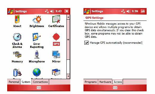 10. 블루투스기기연결및설치법다음은 PDA (Personal Digital Assistance), DELL AXIM x51v