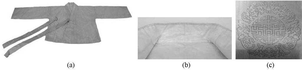 y w w 103 Fig. 3. Man's jacket (jeogori) held in the Horniman Museum. Table 3.