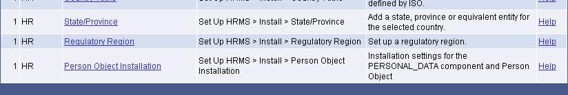 Setup Manager Implementation 편의성제공 Data