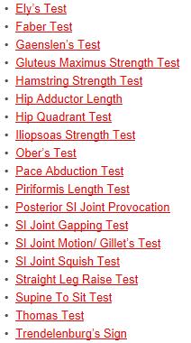 Full Spine Technique Protocol (Diagnosis) Physical