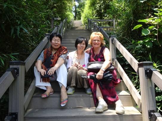 At the entrance of three valleys in a place called Bucheogol you find according to my guide the best looking, most diversified and oldest of all the images of Buddha in Mt. Nam.