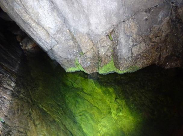 The rock inside Grandmother well in vulva