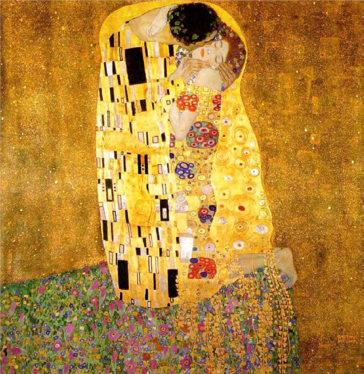 구스타프클림트 Gustav Klimt Expressism The Kiss,