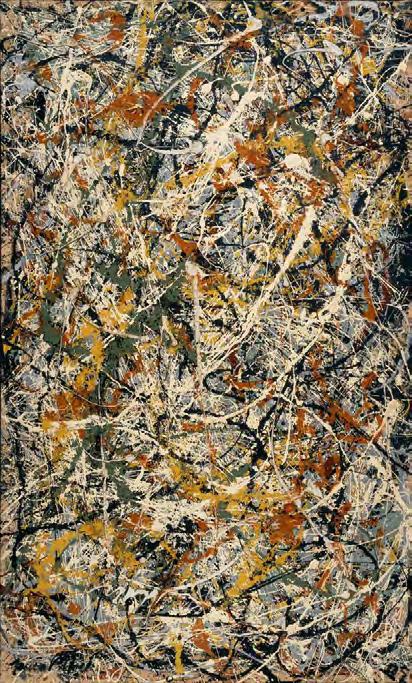 잭슨폴록 Jackson Pollock Number 1 (Lavender