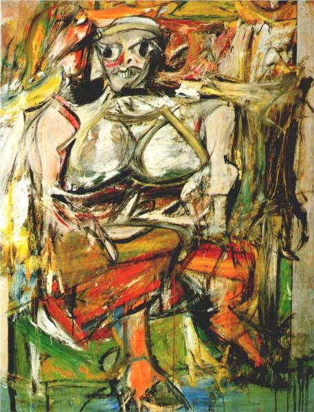 6cm Woman I, 1952, 147.3 x 192.