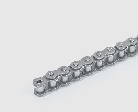Chain & Sprocket 38 MS BS/DIN (BS/DIN roller chain) SINGLE STRAND Chain No. Pitch P Roller Dia D Width Between Lp.