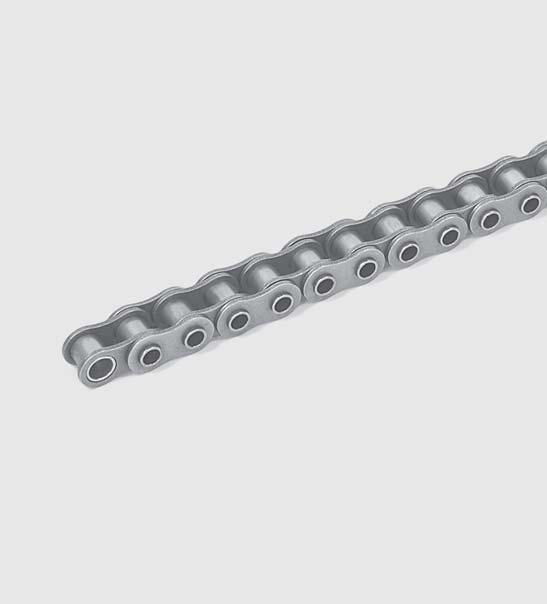 Chain & Sprocket 44 MS (Hollow-pin chain) mm Chain No. Plate Pin P W Dr T H D do L1 L2 (kgf) (kg/m) MS 4 HP 12.7 7.85 7.92 1.5 12. 5.63 3.96 8.3 9.4 1,1.54 MS 5 HP 15.