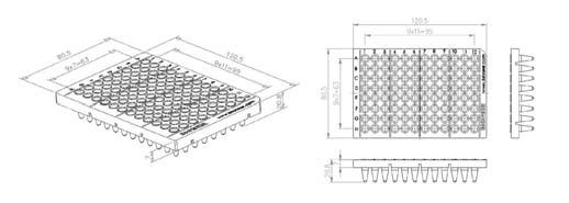 Maximum Capacity Sterility Color 50 μl 300 μl DNase, RNase free Opaque, White Product Figure Cat. no.