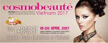 Cosmobeauté Vietnam 2017 개최장소베트남, 호치민기간 2017.