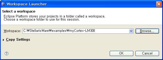 mycortex-lm308 예제펌웨어소스디버깅소스레벨디버깅을하기위해서는이클립스를이용해야만합니다.