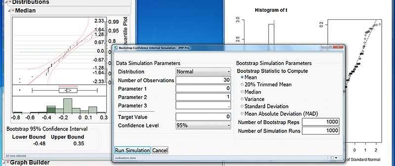 SPSS 등의에서