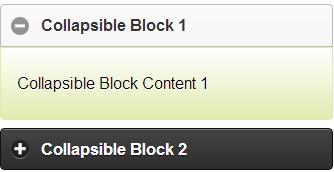 Collapsible Block 6. UX Component Collapsible Block는콘텐츠영역을접었다펼수있는컨트롤기능을제공한다. Collapsible Block 를그룹형태로나타내고싶을경우는 <div data-role="collapsible-set"> 으로영역을감싼다.