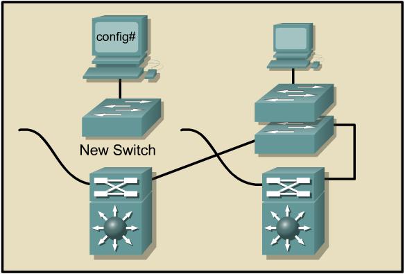 Adding a Switch to an Existing VTP Domain VTP Domain 에새로운 Switch