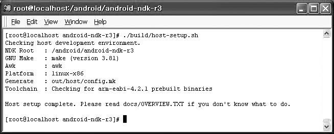 14.2 안드로이드 NDK 설치 15 [ 실습 14-3] NDK 설치하기 (7)./build/host-setup.sh host-setup.