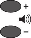 볼륨조절 HeartSine PAD 360P Trainer 는볼륨을 4 단계로설정할수있습니다. 볼륨조절버튼은리모컨의 Off 버튼왼쪽에있습니다. 볼륨을높이려면 + 버튼을누르고낮추려면 - 버튼을누르십시오.