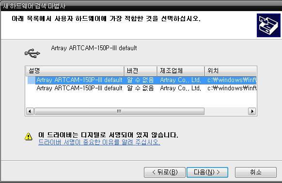 Artray ARTCAM-150P-III default