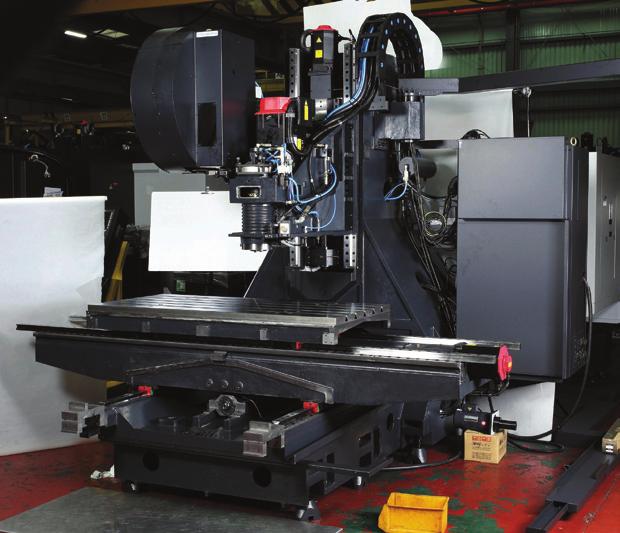 기계의특징 1 다양한어플리케이션이가능한 X 축스트로크와스핀들토오크 DNM 750/750L X축이송거리 :