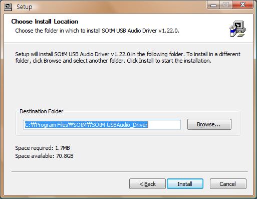 윈도우 OS 용 USB audio class 2.0 driver 설치방법 Windows OS USB audio class 2.0 driver installation 제품설치및사용시주의사항 1. 본제품은 Windows OS용 USB audio class 2.0 드라이버 CD가별도로제공되며사용자가직접설치해야합니다.