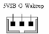 CN5 [WOL(Wake-on-LAN) 커넥터 ] : 이기능을이용하기위해서는 BIOS s Power Management 메뉴에서 Wake Up On LAN을선택하여활성화해야합니다.