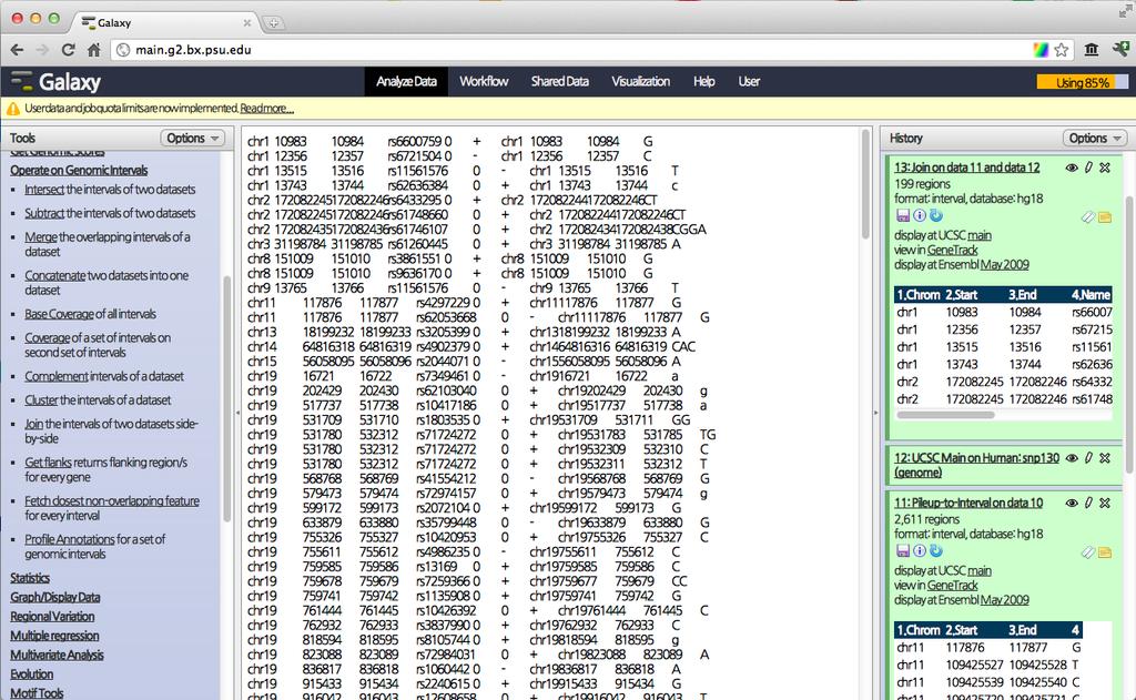 SNP 를찾는방법은마찬가지로 UCSC Genome Browser 를사용합니다.