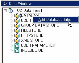 OZ Application Designer User's Guide [OK] ODBC. Step 2 ODI OZ Query Designer ODI. Database ODI.