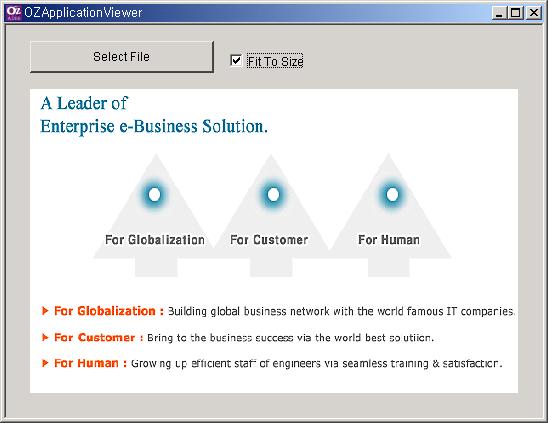 A Leader of Enterprise e-business Solution CheckBox 'OnClick'. if(checkbox1.checked == true) { CustomControl1.SetCustomProperty("TIFF_FITTOSIZE", "true"); } else { CustomControl1.