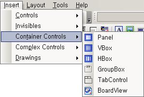 Description Context Menu, MainMenu, TreeView Container Controls