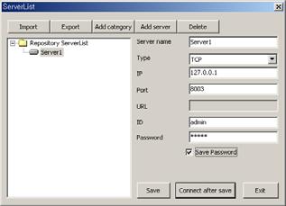 OZ Application Designer User's Guide IP Port URL Name Password Save Password Daemon OZ Server IP. Daemon OZ Server Port.