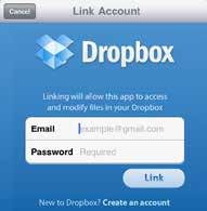 Dropbox로내보내기 Dropbox에이미지를게시합니다. 1.