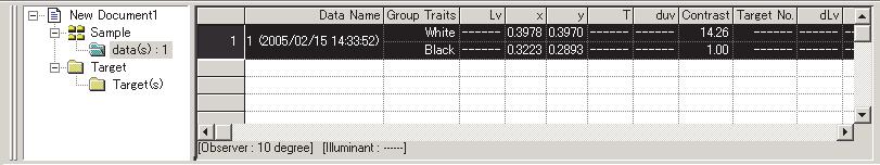 4. Measure 버튼을클릭합니다. Measure 대화상자가나타나고데이터목록의 White 열에데이터가추가됩니다. 5. Group Traits 에서 Black 을선택한후 Measure 버튼을누릅니다. Measure 대화상자가나타나고데이터목록의 Black 열에데이터가추가됩니다. 6. OK 버튼을클릭합니다.