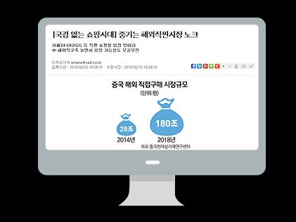 카페 24 창업센터의타깃시장전망은어떠한가요? 국내전자상거래시장규모 91 조원! 전세계 75 억인구를대상으로전자상거래시장은성장하고있습니다.