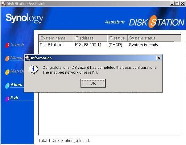 Step 4 DS-101g+ DiskStation 사용을환영합니다. 이제데이터를저장할수있습니다. 1. DSAssistant 설치가완료되면관리자패스워드를입력한후에 DS-101g+ Disk Station 을이용해서시작할수있습니다.