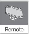 PlayList 메뉴화면소개 0 PlayList 화면표시방법 리모컨 0