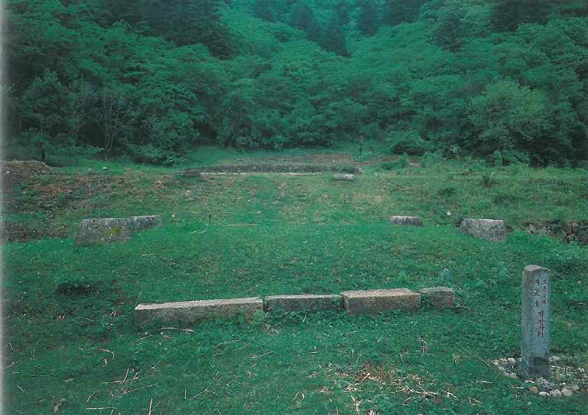 해안에도착한불상들은 이곳이인연의땅이로구나. 라고하며곧장금강산으로향했 다. [ 장안사터 ] 6.25 때폭격으로건물은모두사라지고주춧돌만남아있다. 이소식을들은고을원님이불상이도착한곳으로달려가보니 53불이온데간데없이사라지고없었다. 불상을찾아온산을헤매던원님은커다란느티나무가지위에 53구의불상이모두올라앉아있는것을발견했다.